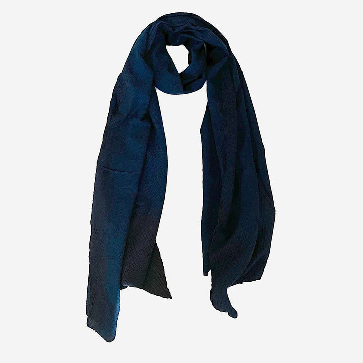 Indigo Wool Stole Scarf