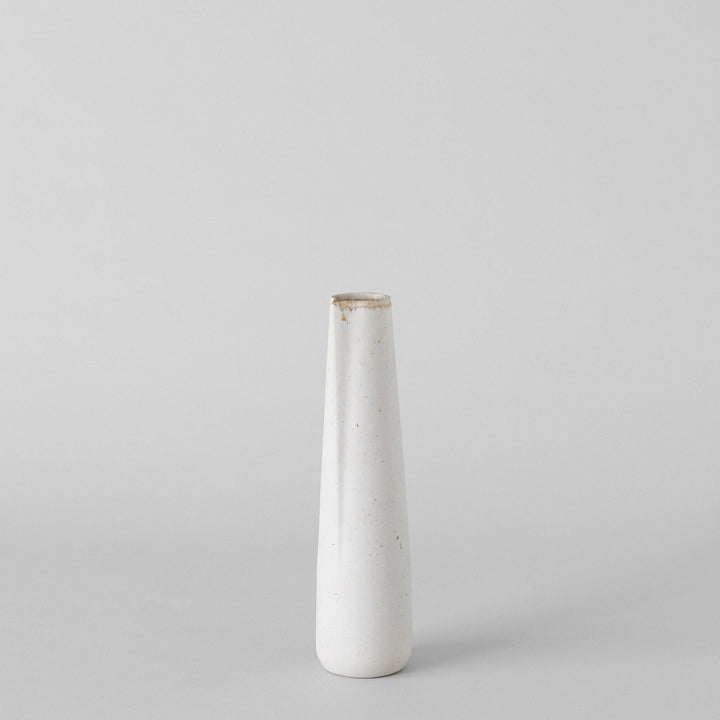 Tall Off-White Pitcher