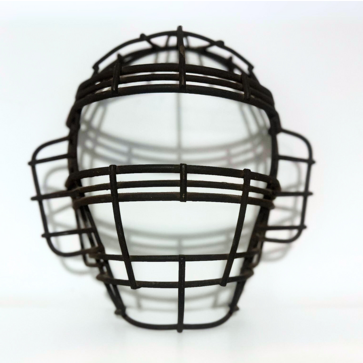Vintage Metal Baseball Catcher's Mask