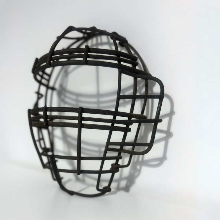 Vintage Metal Baseball Catcher's Mask