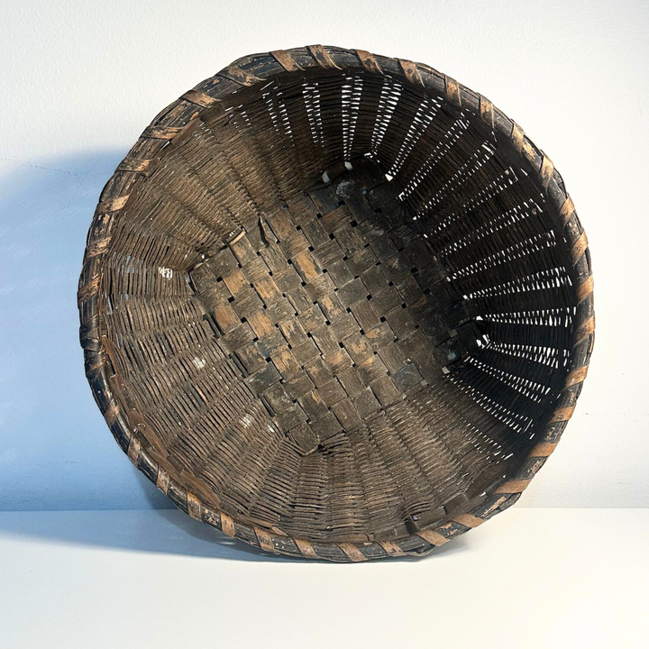 Vintage Painted Basket
