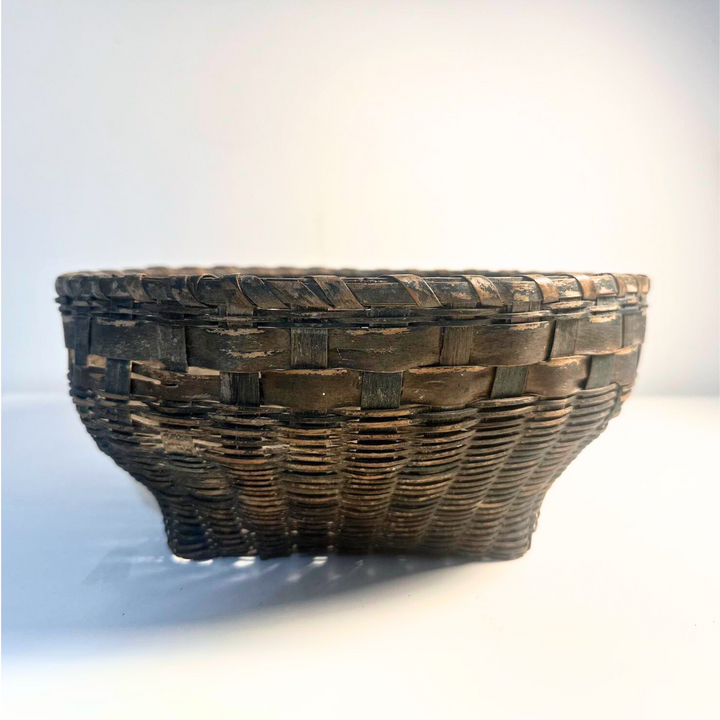 Vintage Painted Basket