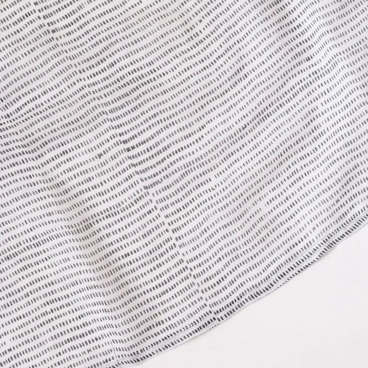 Alice Stripe Block Printed Scarf