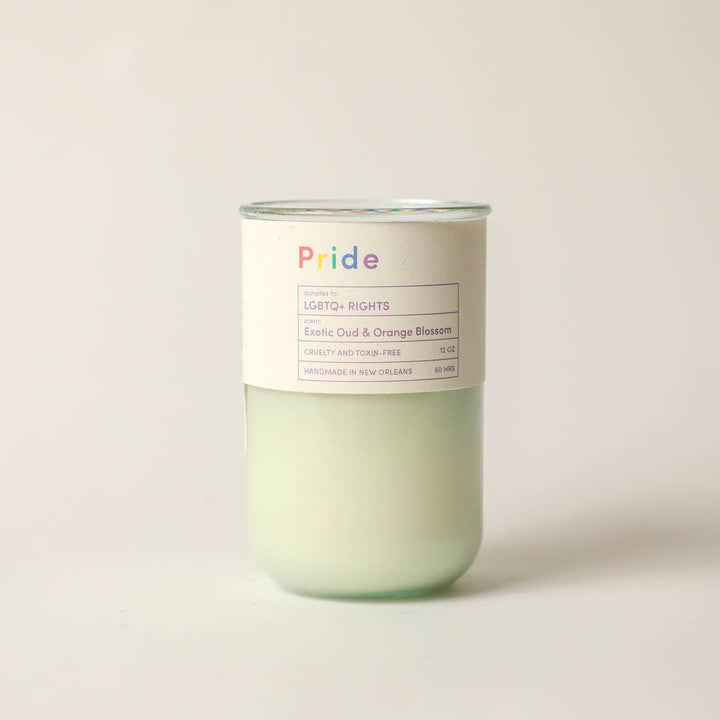 PRIDE, Woodsy Citrus Scented Candle - LGBTQ+ Rights