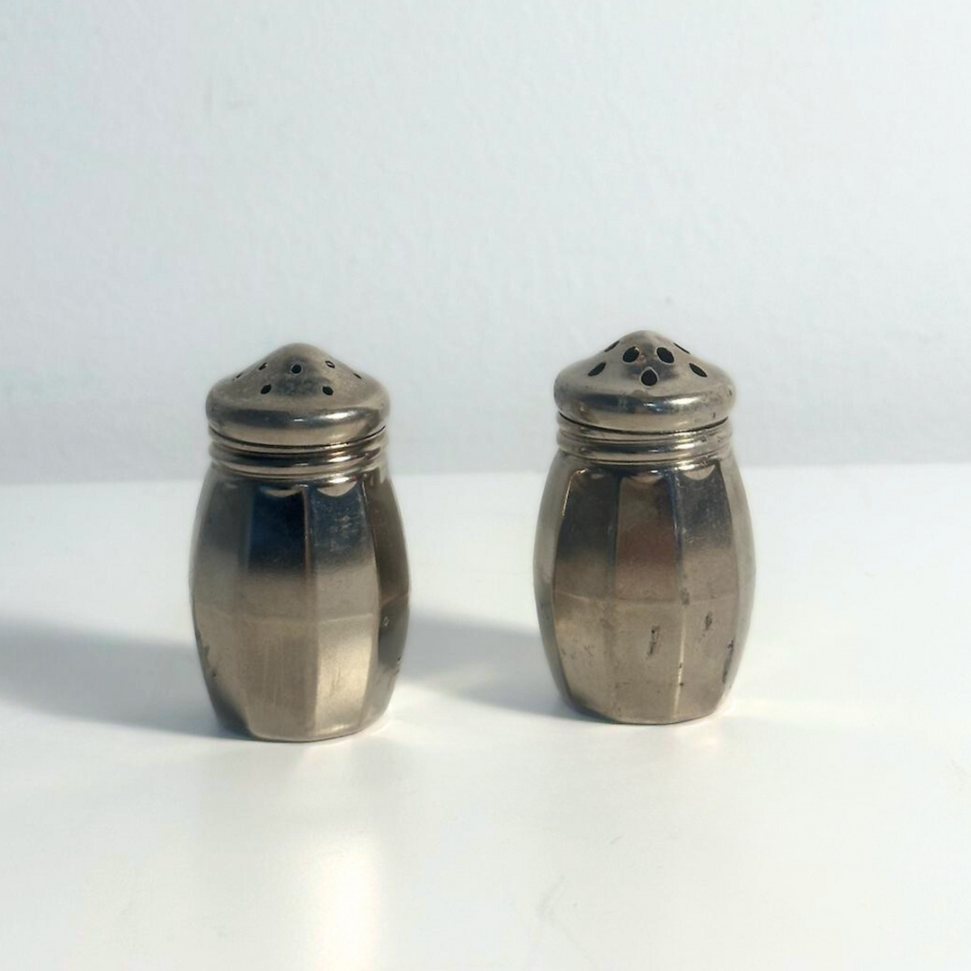 Sterling Silver Mini Salt & Pepper Shaker Set