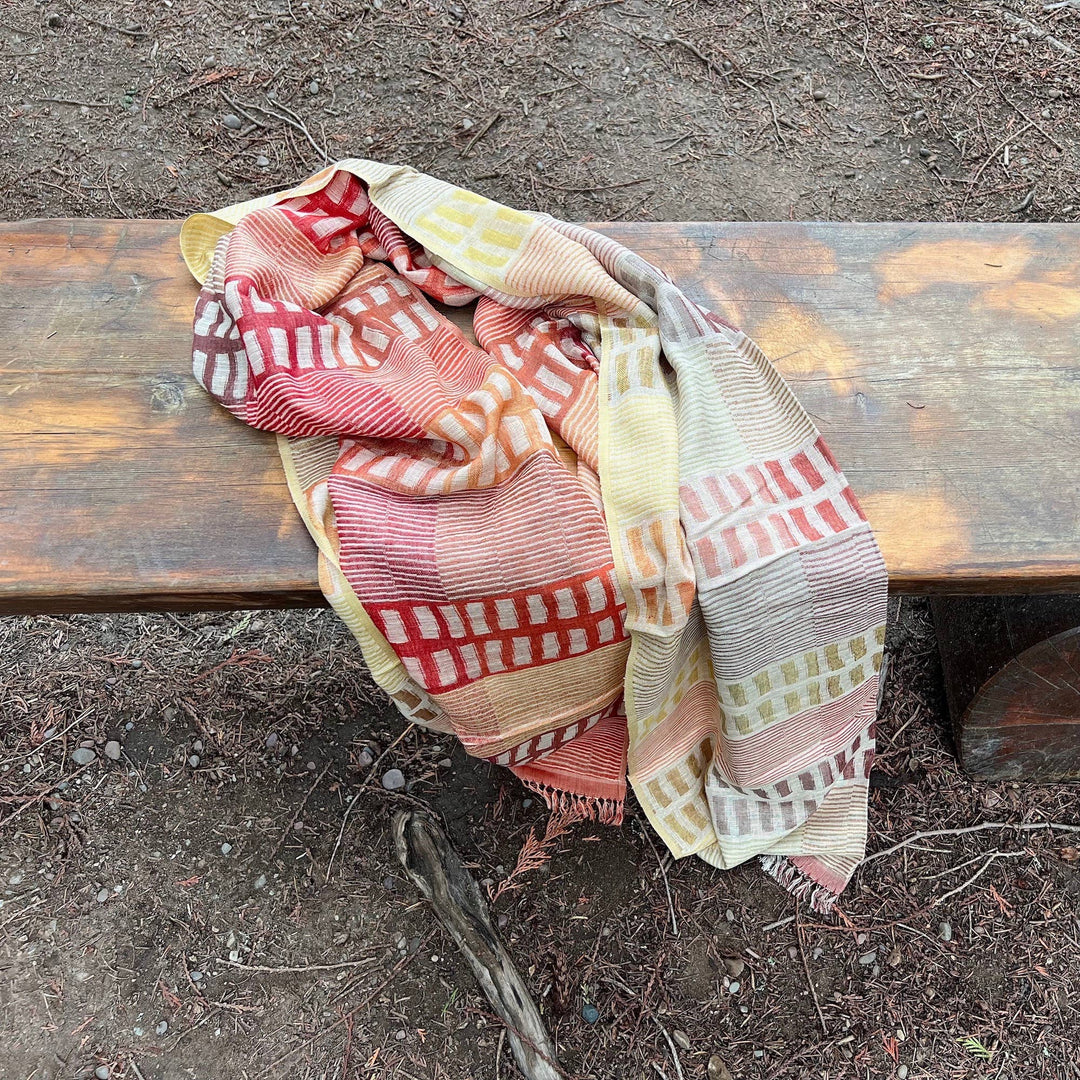Handwowen Silk Stole Scarf