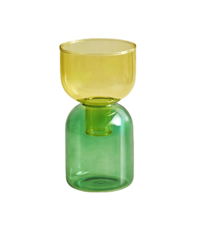 Two-Way Color Vase and Candle Holder