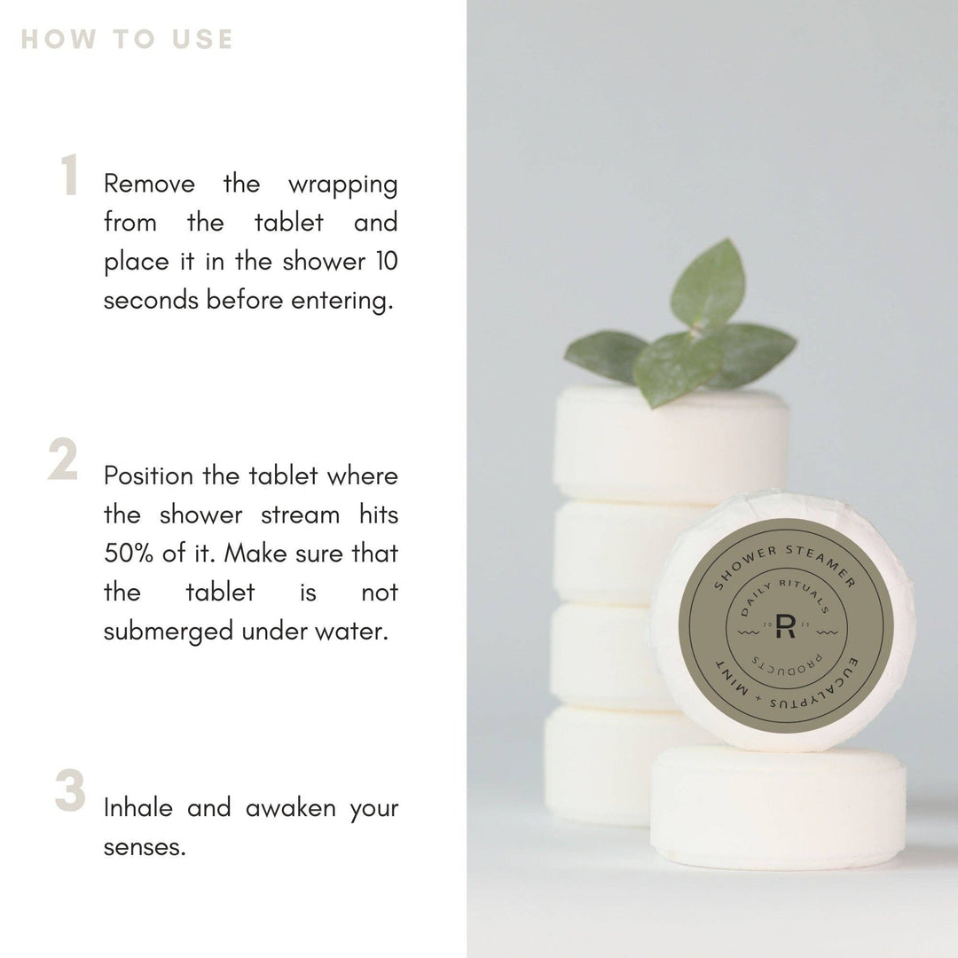 Shower Steamers - Eucalyptus + Mint