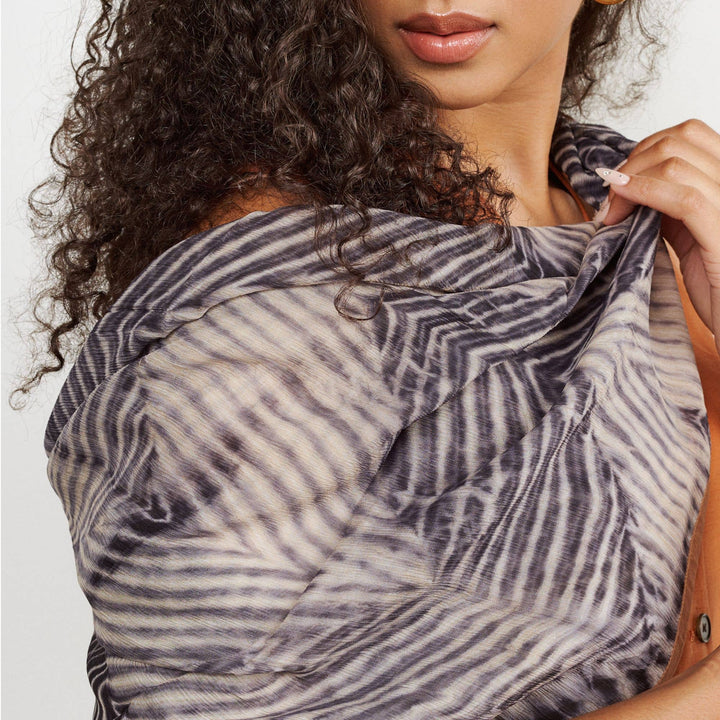 Samu Silk Chiffon Scarf