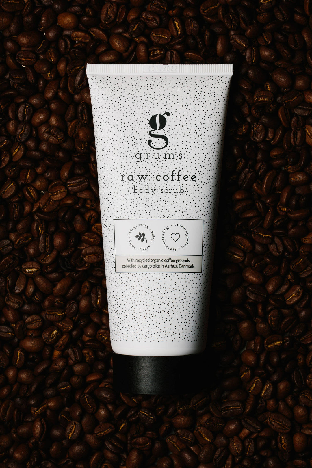 Raw Coffee Body Scrub - made from upcycled coffee