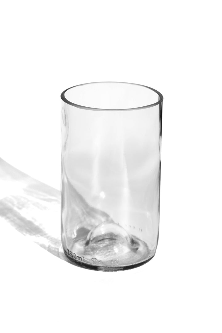 Upcycled Plain Drinking Glasses - 2 pack