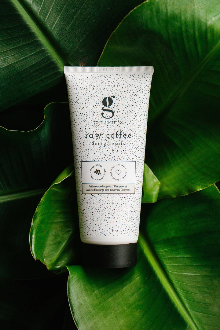 Raw Coffee Body Scrub - made from upcycled coffee