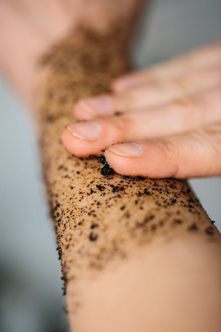 Raw Coffee Body Scrub - made from upcycled coffee