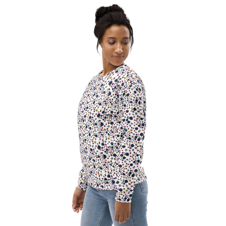 Flower Print Sweatshirt