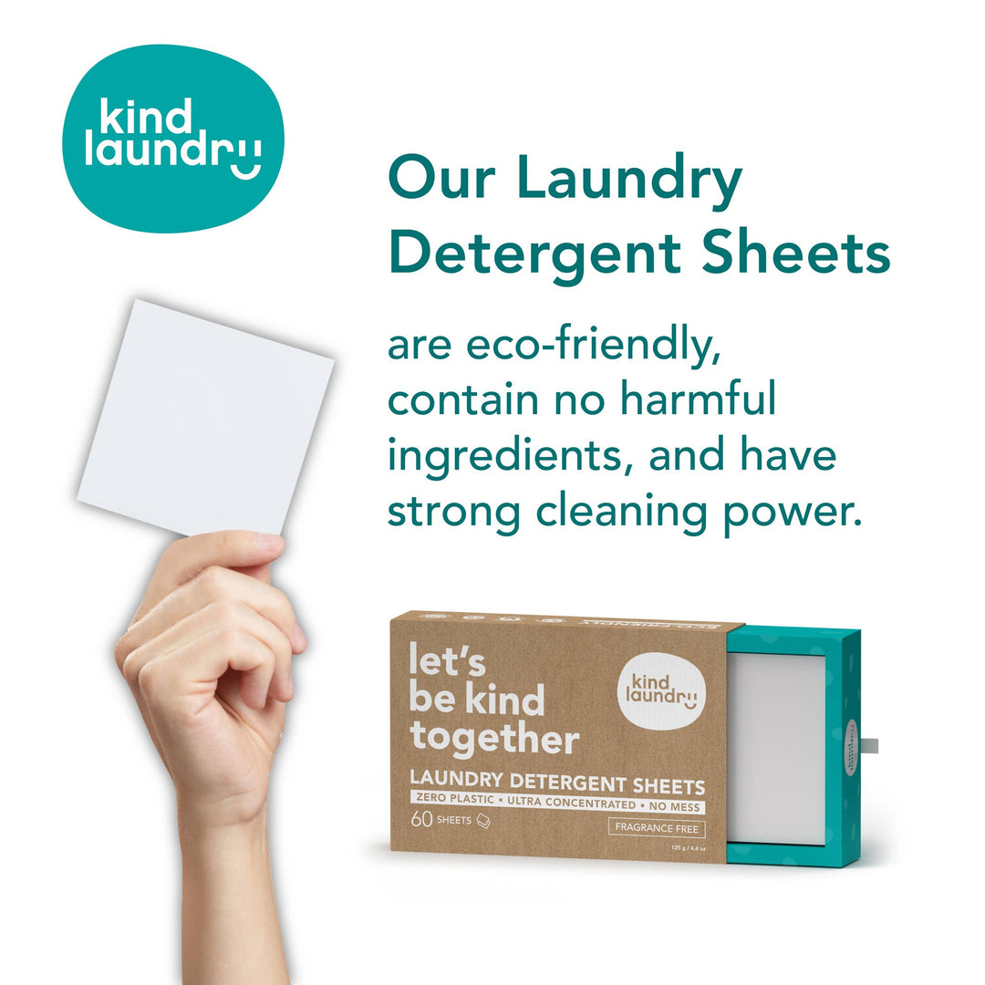 Zero Waste Laundry Detergent Sheets (Ocean Breeze)