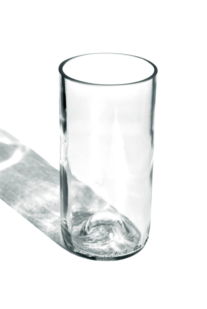 Upcycled Plain Drinking Glasses - 2 pack