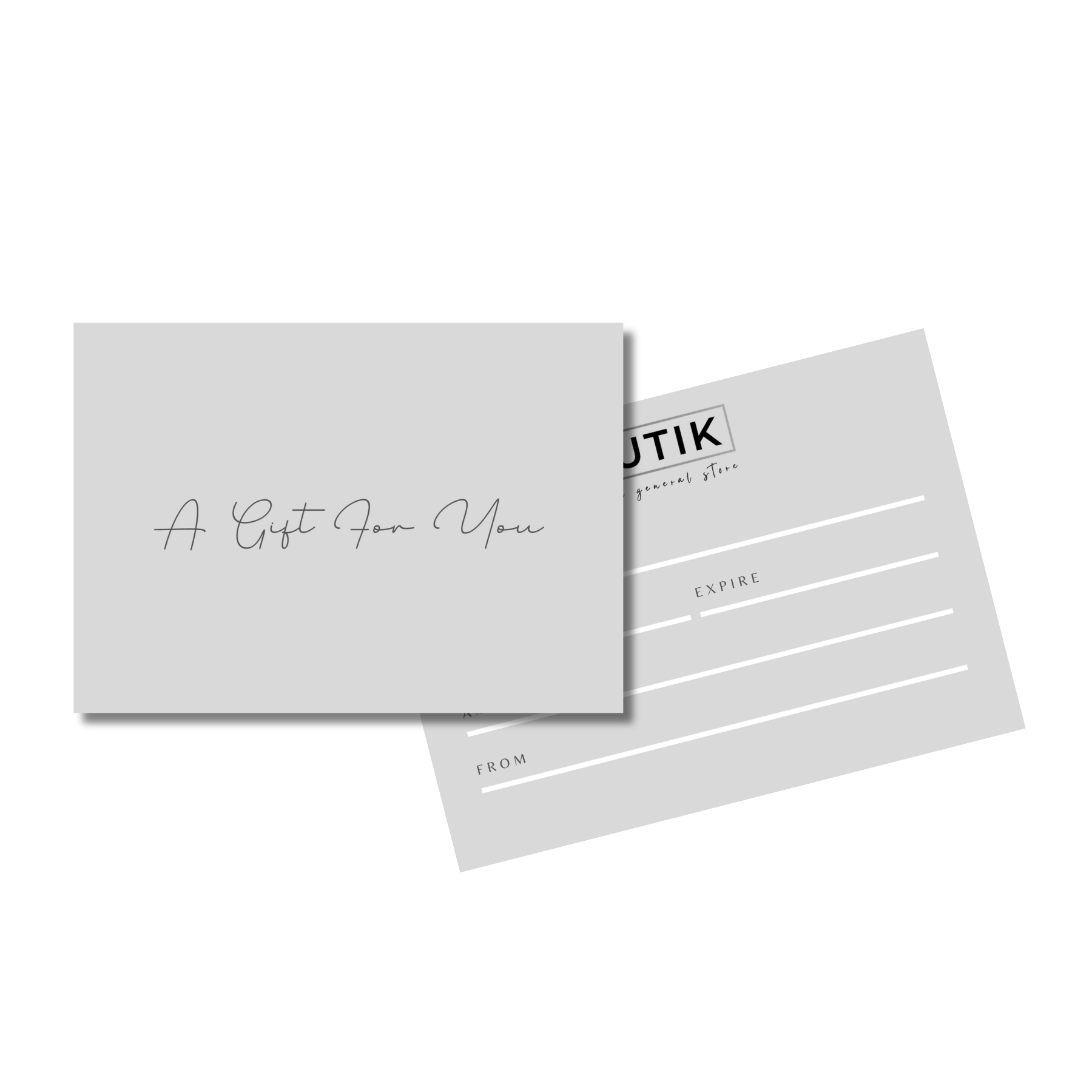 BUTIK Gift Card – BUTIK modern general
