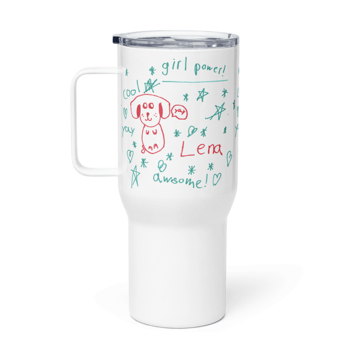 Lines By Travel Mug